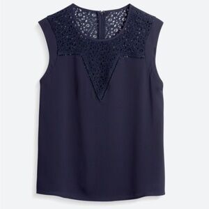 Dardie Lace Inset Blouse